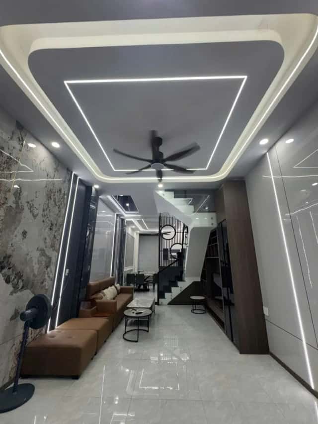 Cho thuê nhà mặt tiền D1 Thành phố Thuận An, Bình Dương – 4 phòng ngủ, giá 18 triệu