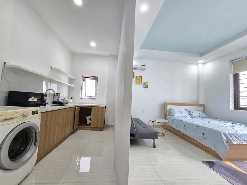 Cho thuê căn hộ chung cư Ðinh Công Tráng Quận 1, TP.HCM – 1 phòng ngủ, giá 10.5 triệu
