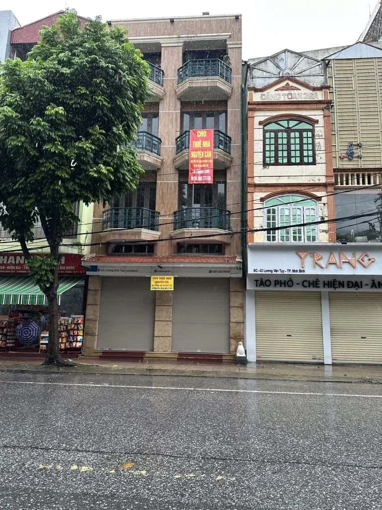 Cho thuê nhà mặt tiền Luong van tuy Thành phố Ninh Bình, Ninh Binh – giá 25 triệu