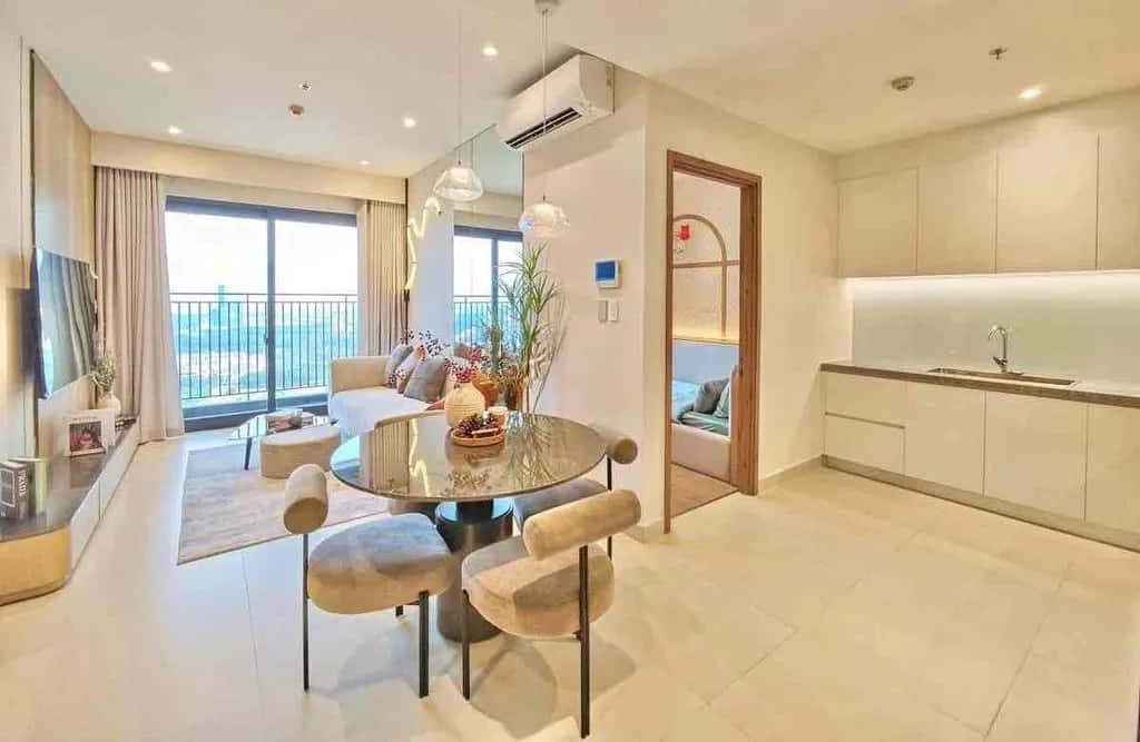 Cho thuê căn hộ dịch vụ Bạch Đằng Quận Bình Thạnh, TP.HCM – 1 phòng ngủ, giá 10 triệu
