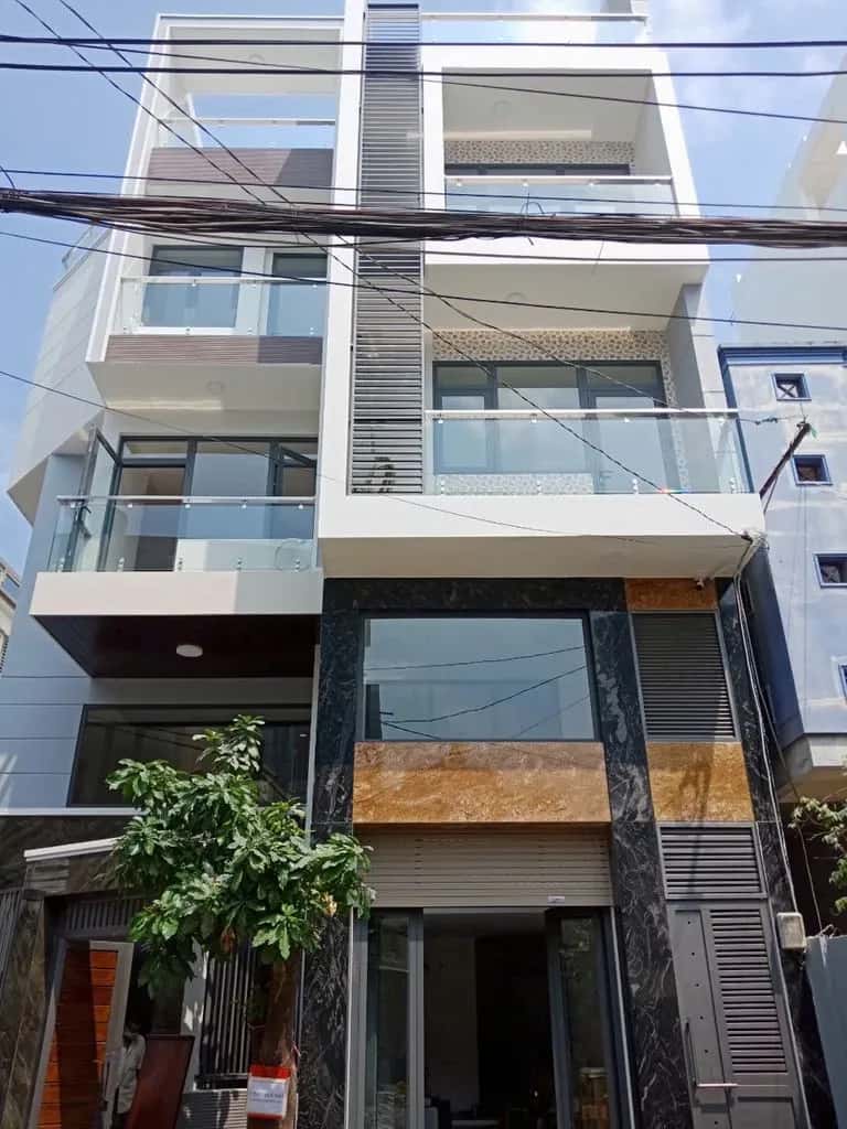 Cho thuê nhà mặt tiền Sông Đà Tân Bình, TP.HCM – 5 phòng ngủ, giá 23 triệu