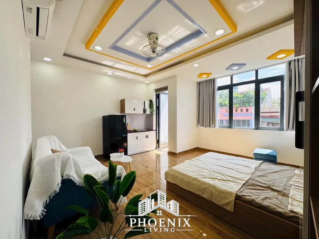 Cho thuê căn hộ dịch vụ Lê Văn Khương Quận 12, TP.HCM – 1 phòng ngủ, giá 3.7 triệu
