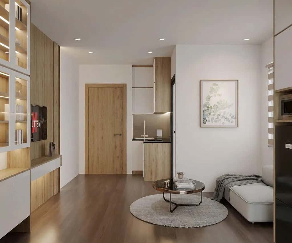 Cho thuê căn hộ dịch vụ Đường Mỹ Đình Từ Liêm, Hà Nội – 1 phòng ngủ, giá 6 triệu