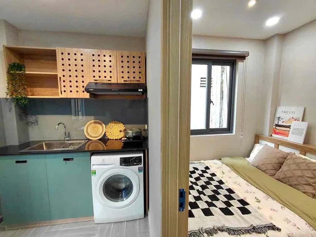 Cho thuê căn hộ dịch vụ Lâm Văn Bền Quận 7, Ho Chi Minh – 1 phòng ngủ, giá 6.7 triệu