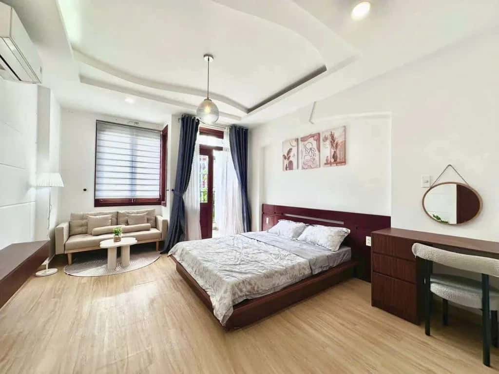 Cho thuê căn hộ dịch vụ Đường Bạch Đằng Quận Tân Bình, Ho Chi Minh – 1 phòng ngủ, giá 8 triệu