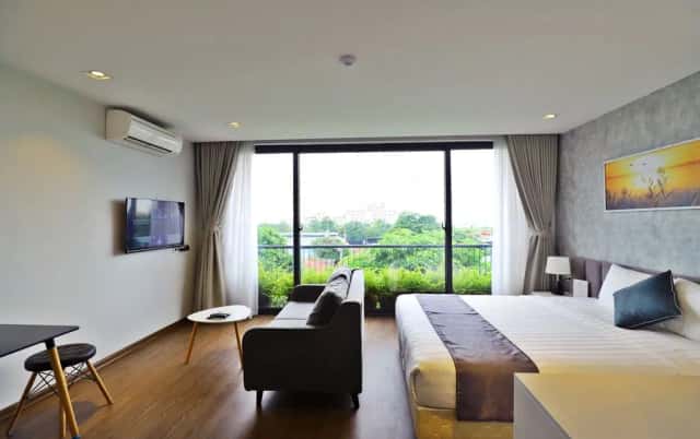 Cho thuê căn hộ chung cư Đường Âu Cơ Tây Hồ, Hà Nội – 1 phòng ngủ, giá 6.5 triệu