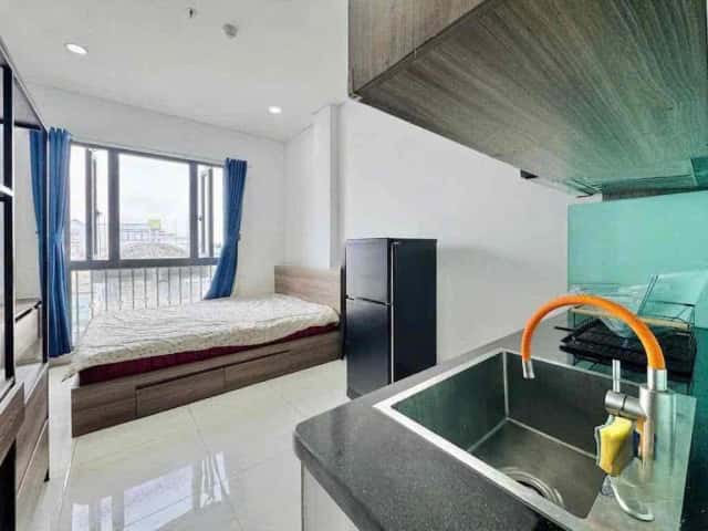 Cho thuê căn hộ dịch vụ Đường Nguyễn Thị Thập Quận 7, TP.HCM – 1 phòng ngủ, giá 5 triệu