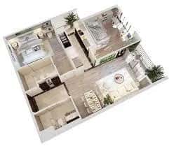 Cho thuê căn hộ chung cư Phố Minh Khai Vĩnh Tuy, Hà Nội – giá 14 triệu