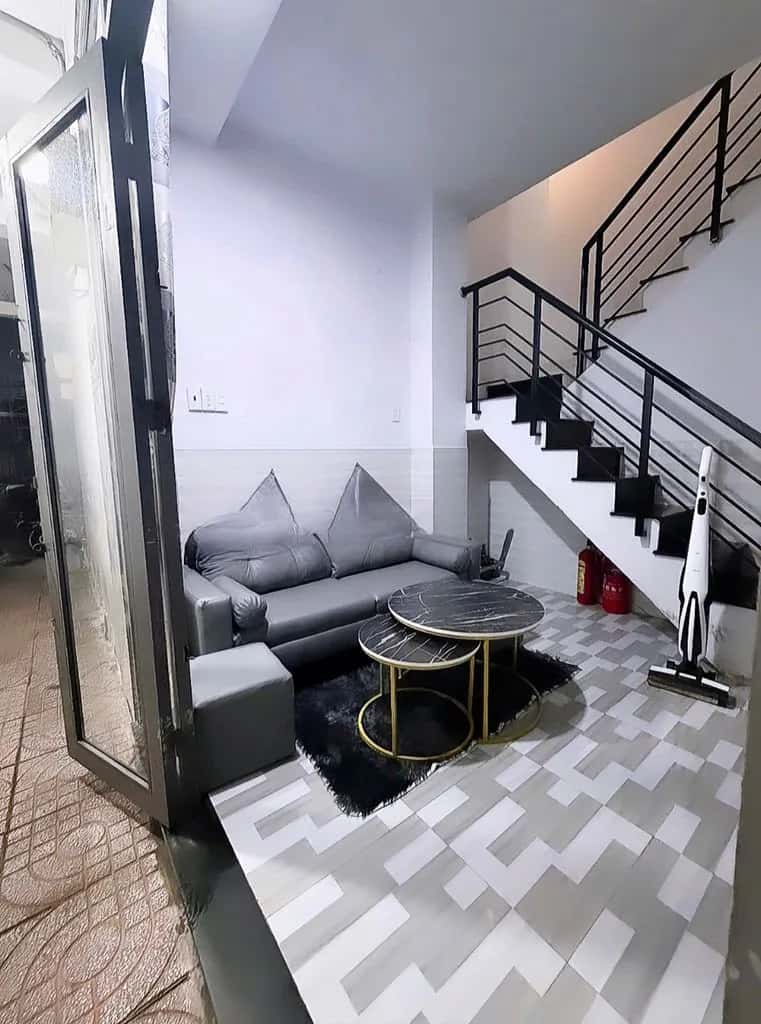 Cho thuê nhà hẻm Huỳnh Tấn Phát Quận 7, TP.HCM – 2 phòng ngủ, giá 9 triệu
