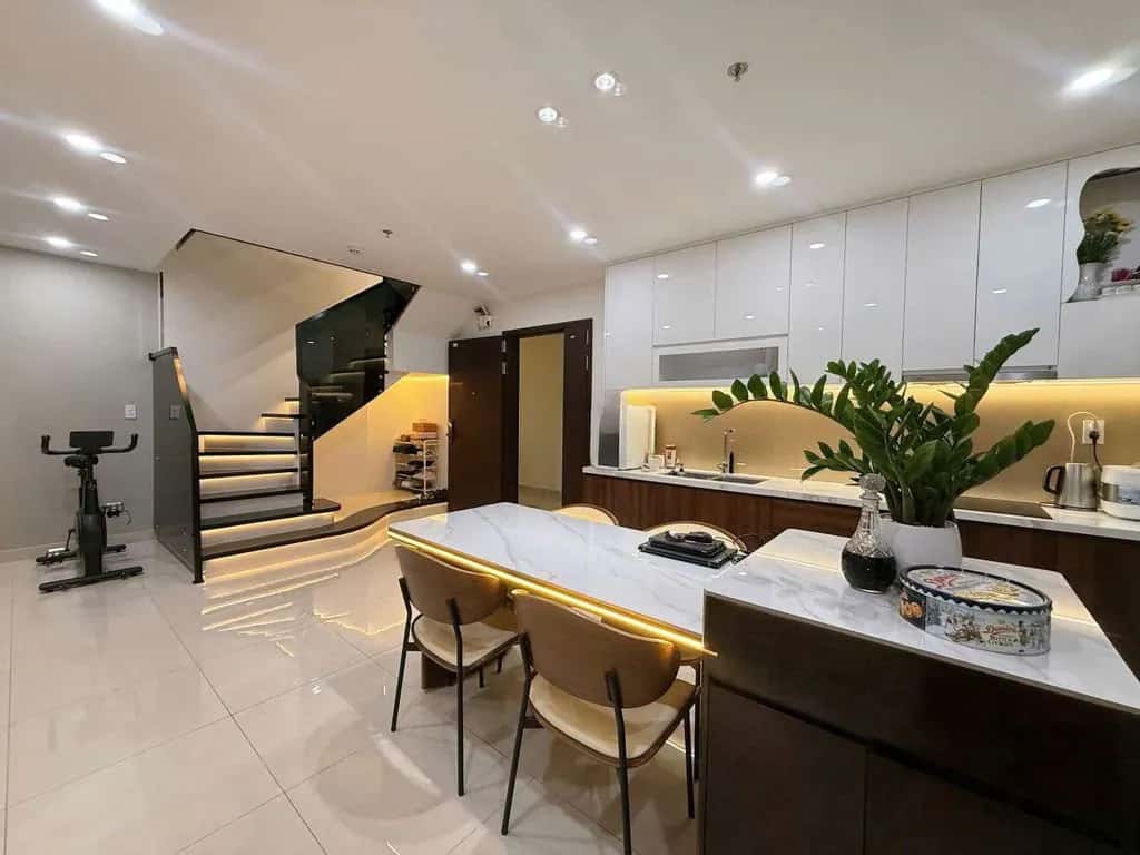 Cho thuê căn hộ chung cư Quốc lộ 1A Thành phố Dĩ An, TP.HCM – 2 phòng ngủ, giá 15 triệu