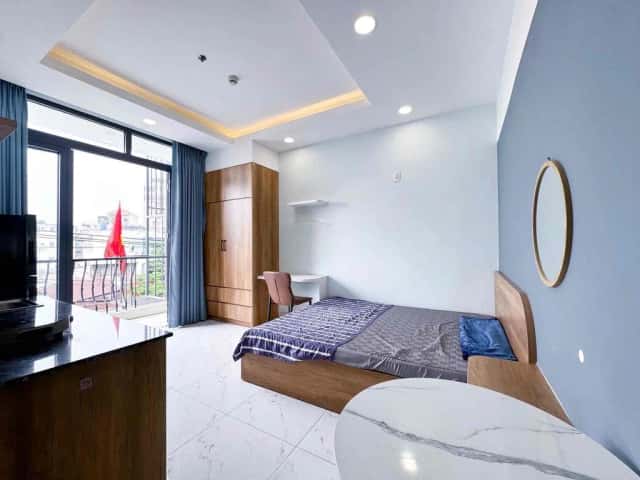Cho thuê căn hộ dịch vụ Đường Nguyễn Xí Quận Bình Thạnh, TP.HCM – 1 phòng ngủ, giá 6.3 triệu