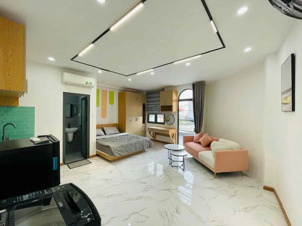 Cho thuê căn hộ dịch vụ Đường Vạn Kiếp Phú Nhuận, TP.HCM – 1 phòng ngủ, giá 6 triệu