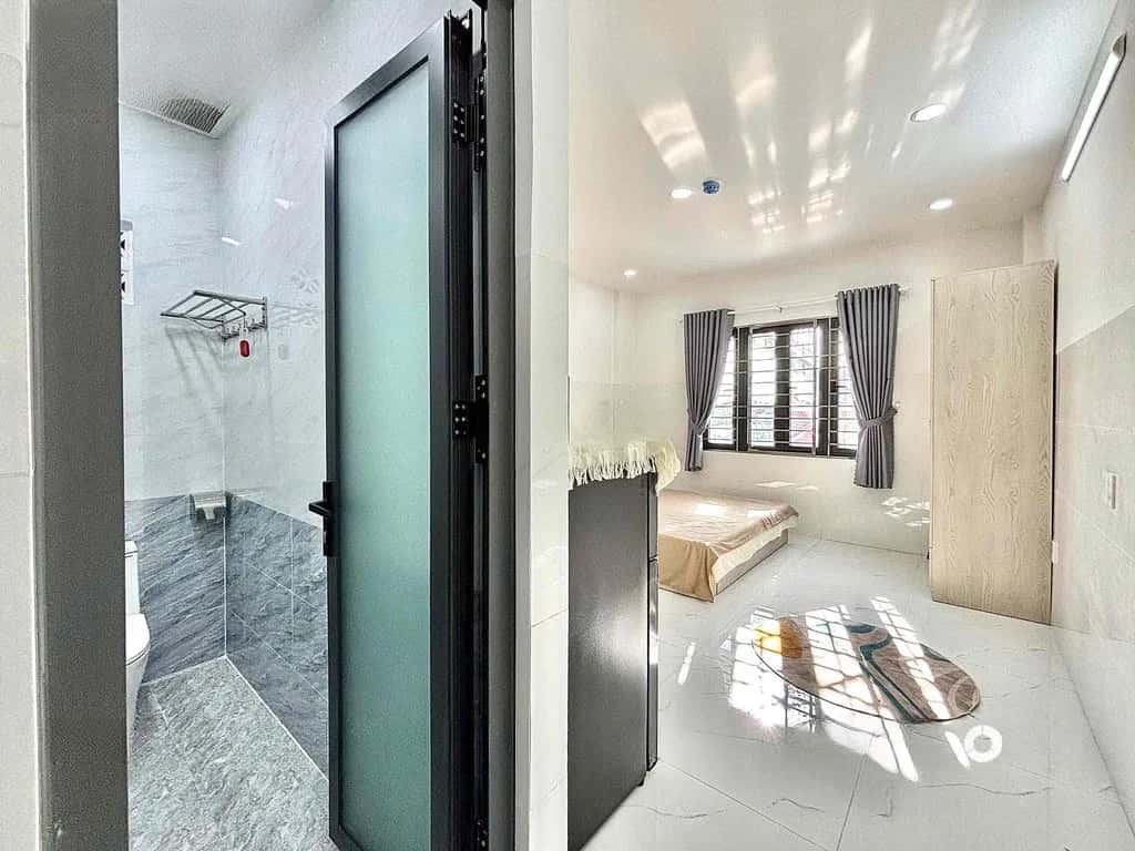 Cho thuê căn hộ dịch vụ Tổ 1 KP1 Quận 12, TP.HCM – 1 phòng ngủ, giá 4 triệu