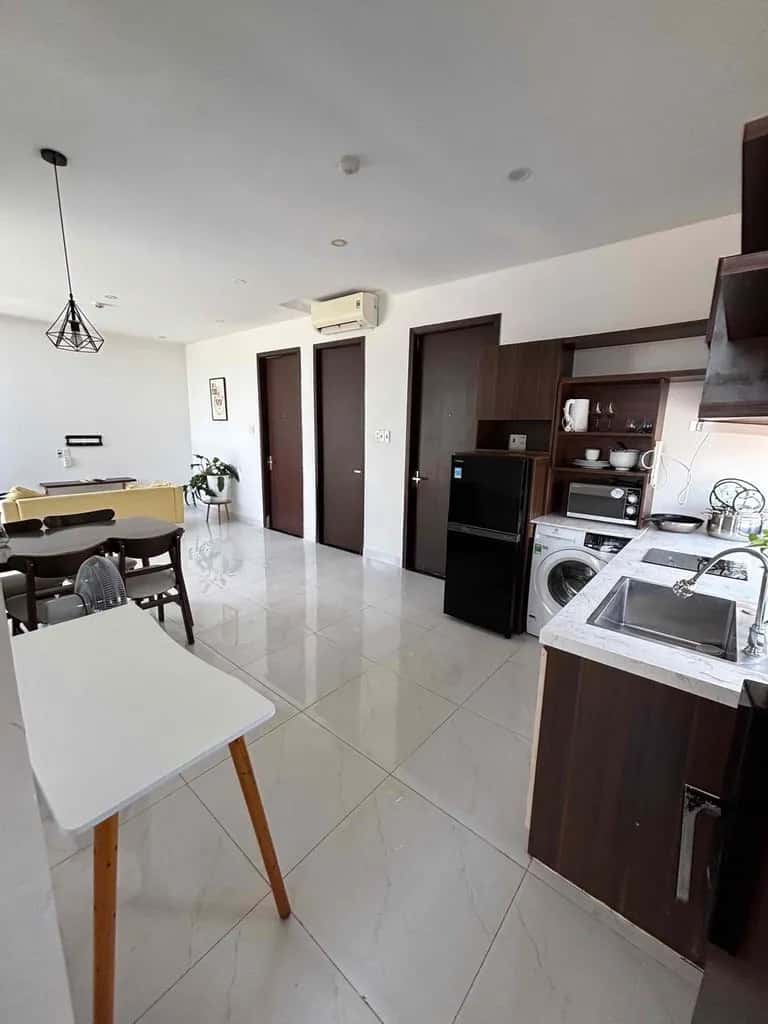 Cho thuê căn hộ dịch vụ Ngô Quyền An Hải, Đà Nẵng – 2 phòng ngủ, giá 14 triệu