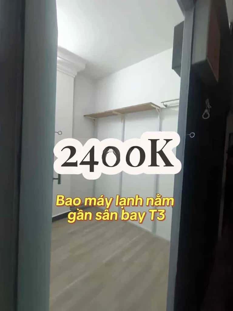 Cho thuê phòng trọ Hoàng Văn Thụ Quận Tân Bình, TP.HCM – 1 phòng ngủ, giá 2.4 triệu
