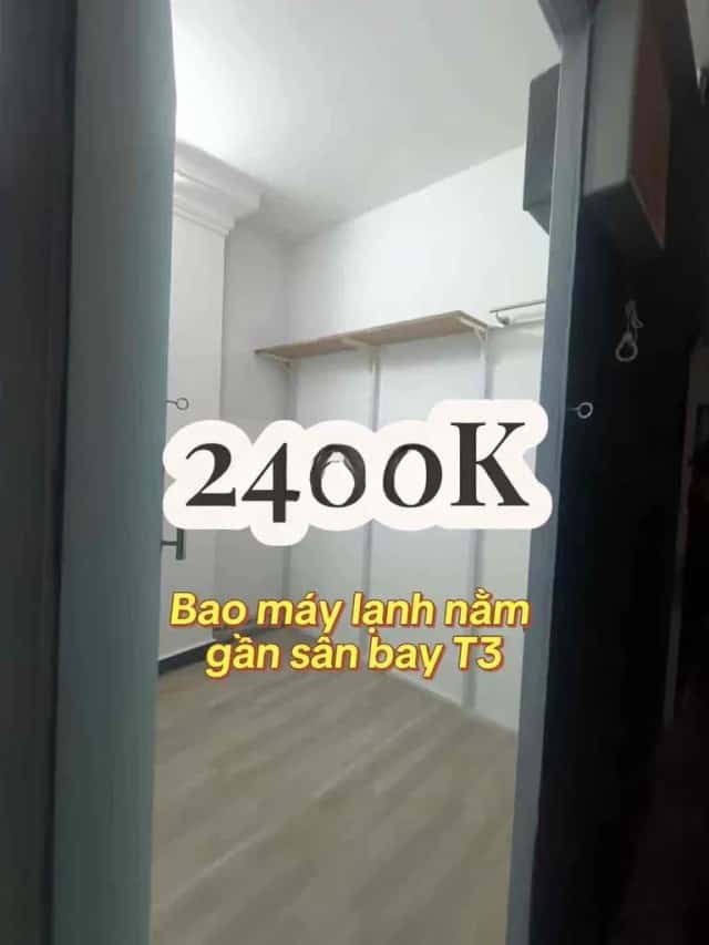 Cho thuê phòng trọ Hoàng Văn Thụ Quận Tân Bình, TP.HCM – 1 phòng ngủ, giá 2.4 triệu