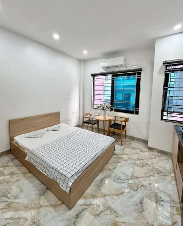 Cho thuê căn hộ dịch vụ Phố Dương Khuê Từ Liêm, Hà Nội – 1 phòng ngủ, giá 4.8 triệu