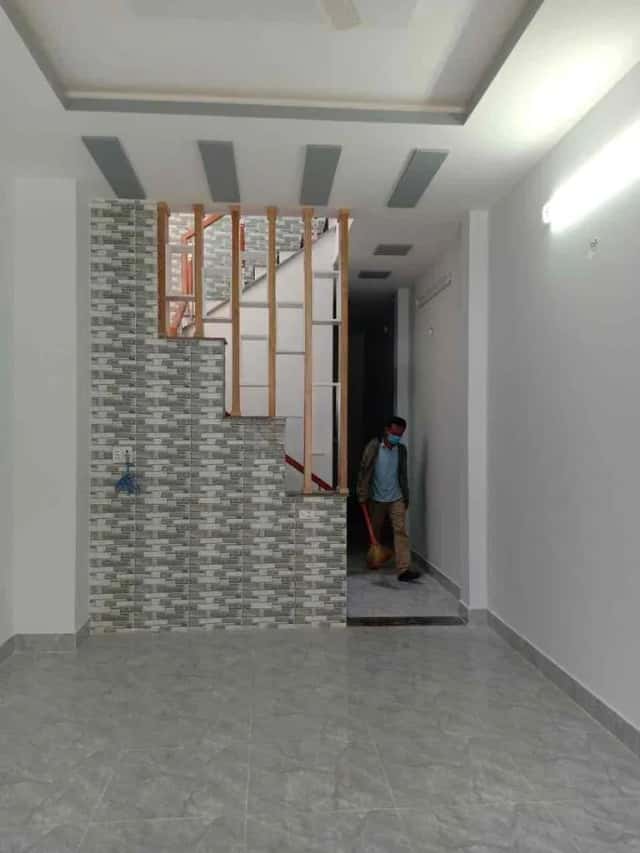 Cho thuê nhà mặt tiền ấp Hậu Lân Huyện Hóc Môn, TP.HCM – 2 phòng ngủ, giá 9 triệu
