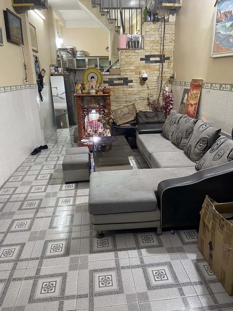 Cho thuê nhà hẻm Tân Hoà Đông Quận 6, TP.HCM – 3 phòng ngủ, giá 9 triệu