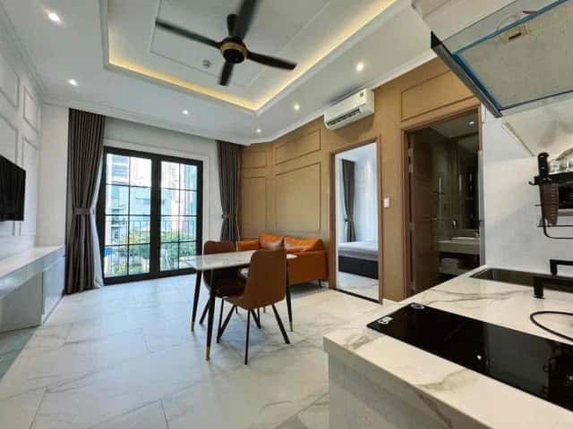 Cho thuê căn hộ dịch vụ Bắc Hải Nối Dài Tân Bình, TP.HCM – 1 phòng ngủ, giá 8 triệu