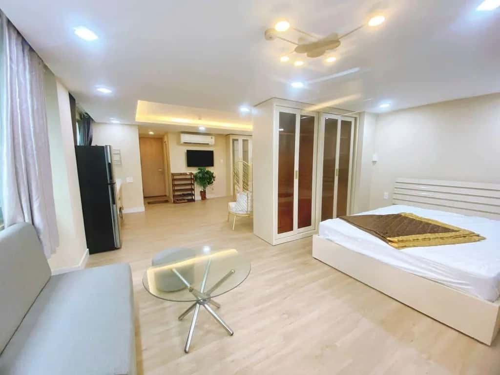 Cho thuê căn hộ chung cư Nguyễn Biểu Quận 5, Ho Chi Minh – 1 phòng ngủ, giá 8.2 triệu