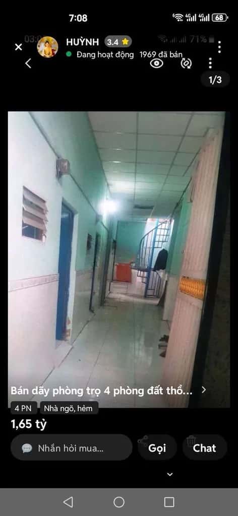 Cho thuê phòng trọ Đường Vĩnh Lộc Huyện Bình Chánh, TP.HCM – giá 1 triệu