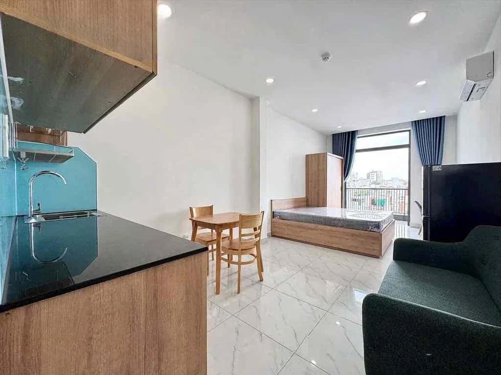 Cho thuê căn hộ dịch vụ Đường Hồ Tùng Mậu Phú Diễn, Hà Nội – 1 phòng ngủ, giá 5.5 triệu