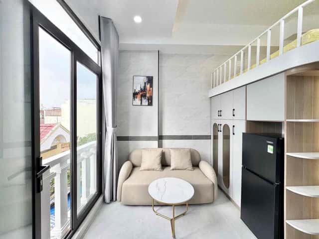 Cho thuê căn hộ chung cư Đường Nguyễn Hữu Cảnh Quận Bình Thạnh, TP.HCM – 1 phòng ngủ, giá 5 triệu