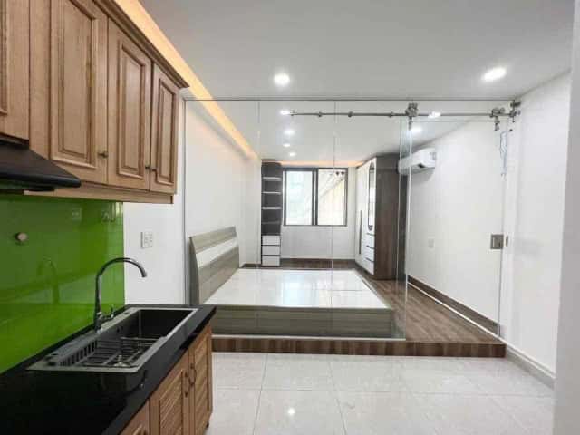 Cho thuê căn hộ dịch vụ Bùi Đình Tuý Bình Thạnh, TP.HCM – 1 phòng ngủ, giá 6.3 triệu