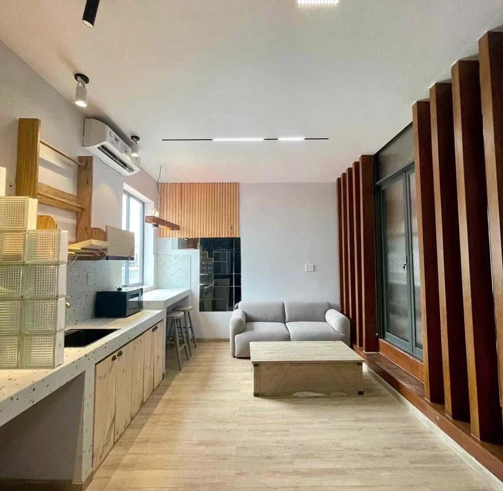 Cho thuê căn hộ chung cư Nguyễn Sơn Hà Quận 3, TP.HCM – 1 phòng ngủ, giá 6.5 triệu