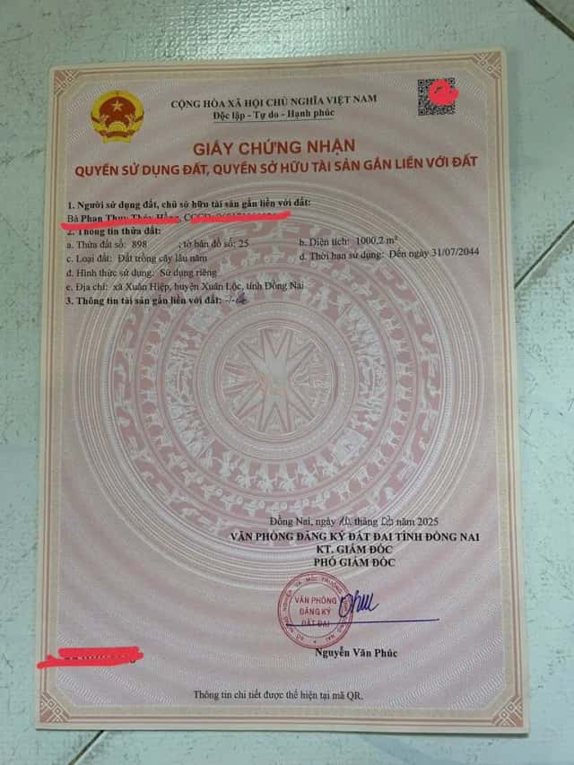 Bán đất Lang minh Xuân Lộc, Dong Nai City – giá 2.3 tỷ