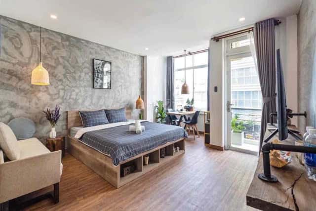 Cho thuê căn hộ dịch vụ Trương Văn Bang Quận 2 cũ, TP.HCM – 1 phòng ngủ, giá 6.5 triệu