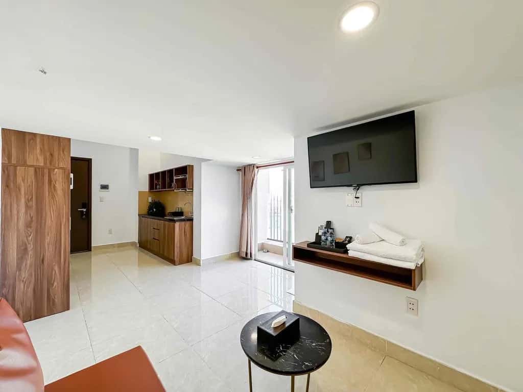 Cho thuê căn hộ chung cư Đường Lâm Văn Bền Quận 7, TP.HCM – 1 phòng ngủ, giá 6 triệu