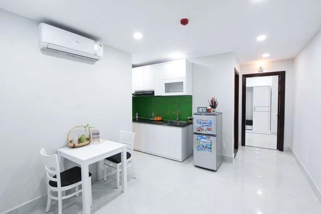 Cho thuê căn hộ dịch vụ Huỳnh Tấn Phát Quận 7, TP.HCM – 1 phòng ngủ, giá 4.3 triệu