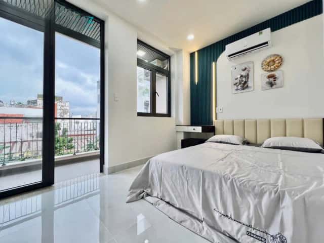 Cho thuê căn hộ chung cư Hẻm 47/52 Bùi Đình Túy Bình Thạnh, TP.HCM – 1 phòng ngủ, giá 9.5 triệu