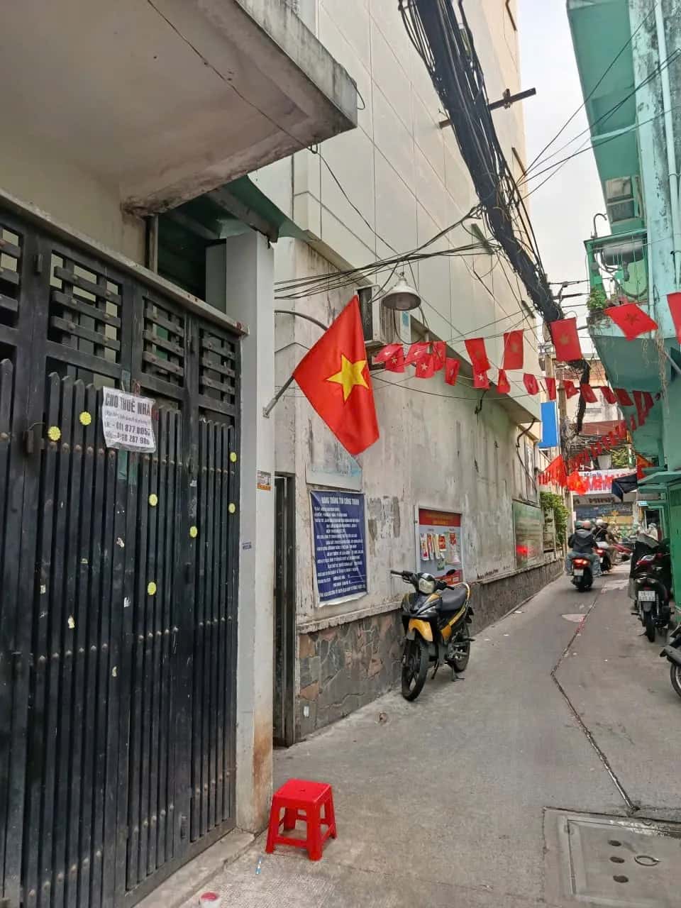 Cho thuê nhà hẻm 240/1 CMT8 Quận 3, TP.HCM – 1 phòng ngủ, giá 17 triệu