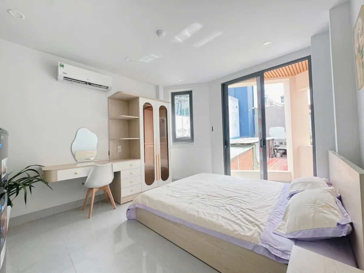 Cho thuê căn hộ chung cư Đường Thích Quảng Đức An Hội Tây, TP.HCM – 1 phòng ngủ, giá 6 triệu