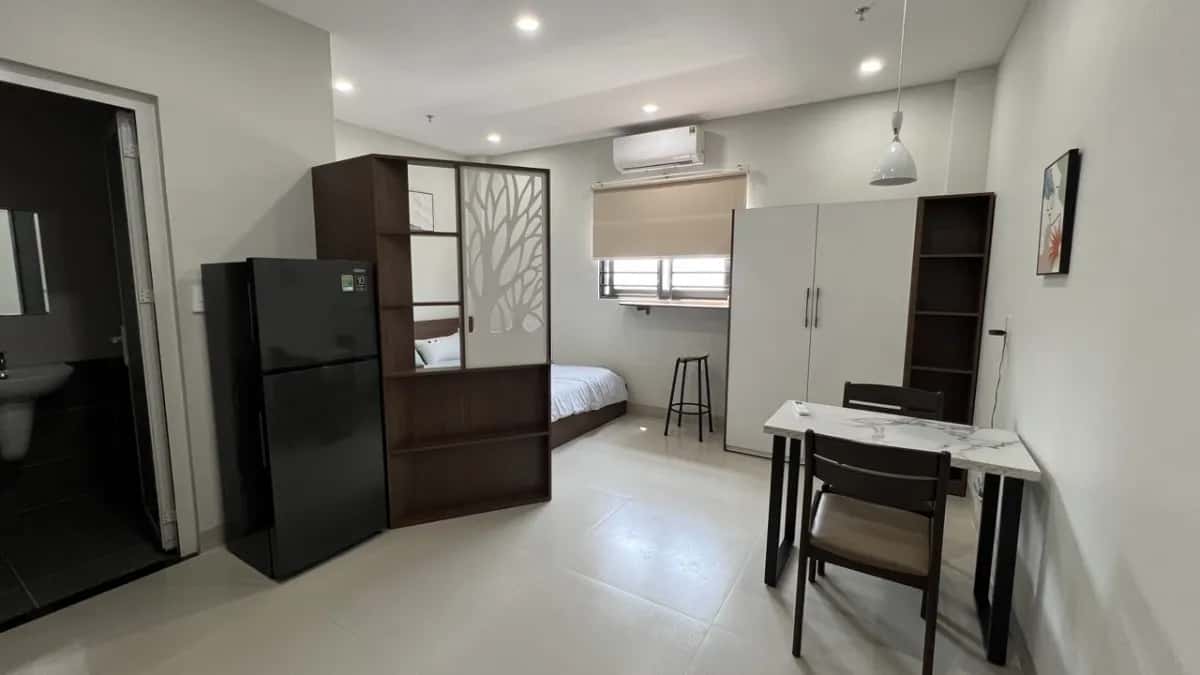Cho thuê căn hộ chung cư Bạch Đằng Gia Định, TP.HCM – 1 phòng ngủ, giá 8 triệu