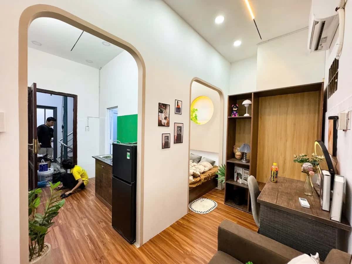 Cho thuê căn hộ chung cư Đường Gò Công Quận 5, TP.HCM – 1 phòng ngủ, giá 6.5 triệu