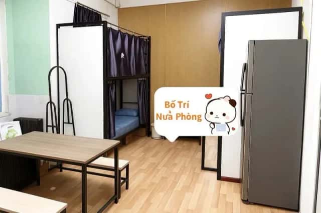 Cho thuê phòng trọ Đường D3 Quận Bình Thạnh, TP.HCM – 8 phòng ngủ, giá 1.6 triệu