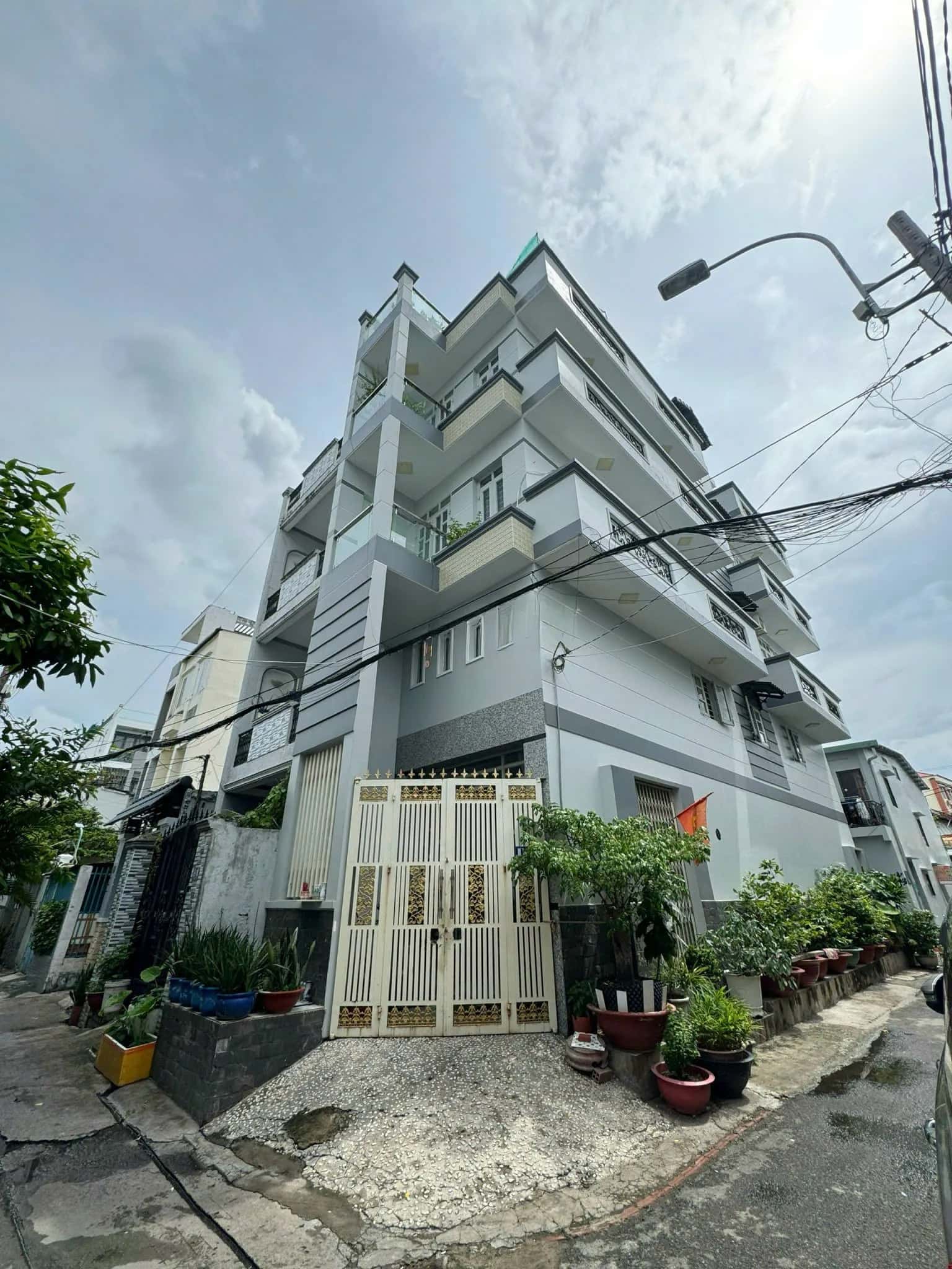 Bán nhà hẻm D1 Cư Xá Phú Lâm A Quận 6, TP.HCM – 6 phòng ngủ, giá 10.5 tỷ