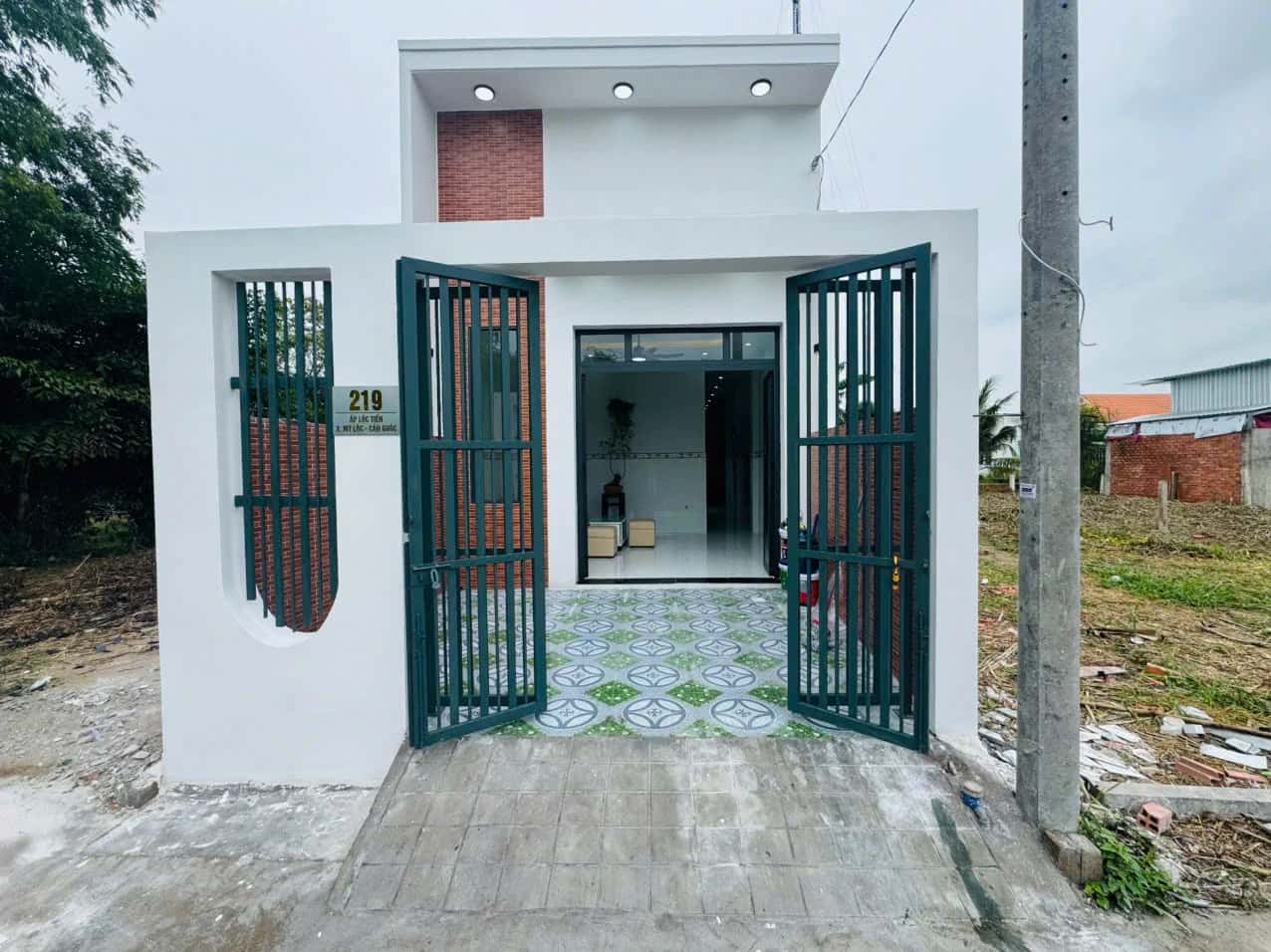 Bán nhà hẻm Ấp Lộc Tiền Huyện Cần Giuộc, Long An – 3 phòng ngủ, giá 1.6 tỷ