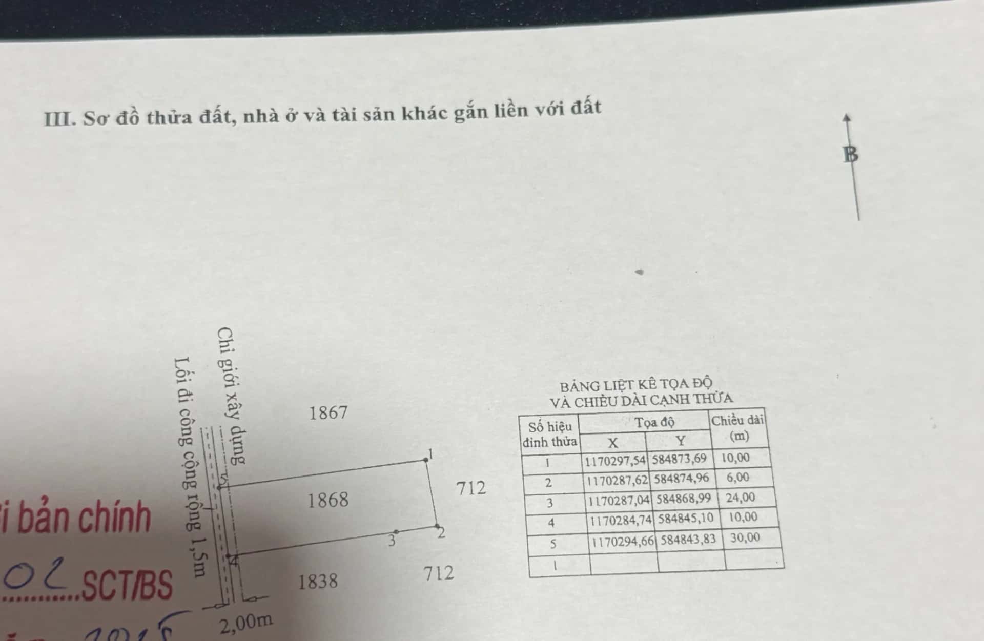 Bán đất DT 830B Huyện Cần Đước, Long An – giá 2.5 tỷ
