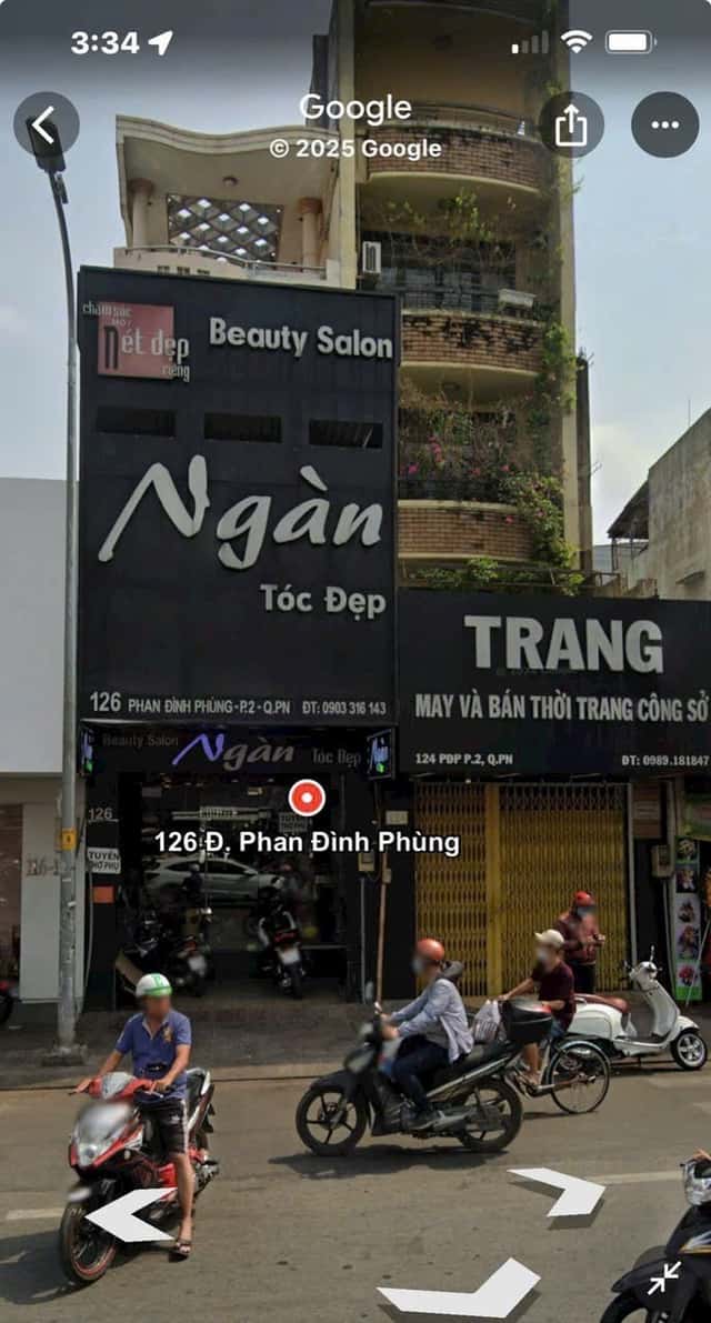 Bán nhà mặt tiền Phan Đình Phùng Quận Phú Nhuận, TP.HCM – giá 38 tỷ