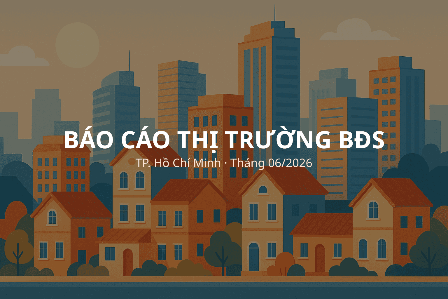Báo cáo thị trường bất động sản TP. Hồ Chí Minh — Tháng 06/2026