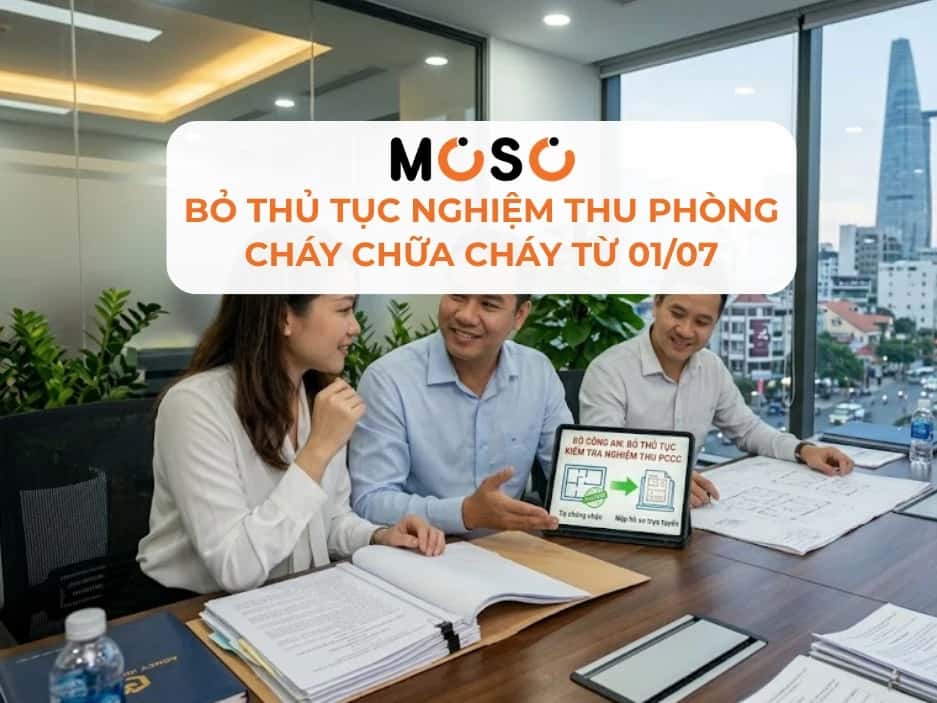 Bỏ Thủ Tục Nghiệm Thu Phòng Cháy Chữa Cháy (PCCC) Từ 1/7/26