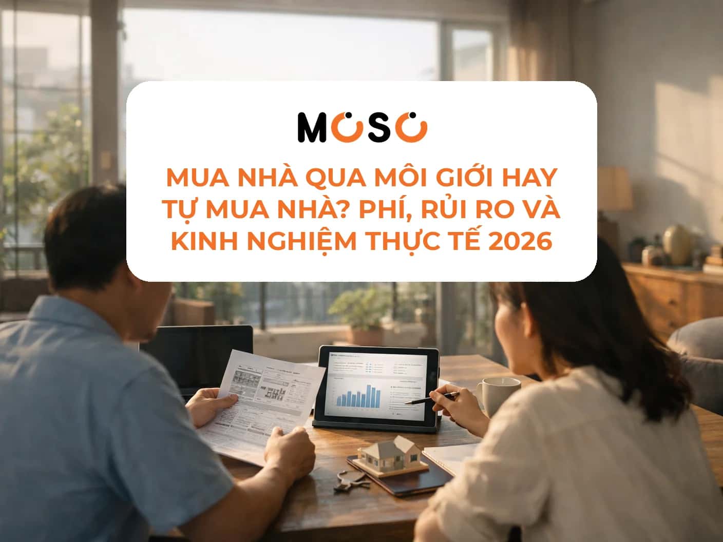 Mua nhà qua môi giới hay tự mua nhà? Phí, rủi ro và kinh nghiệm thực tế 2026
