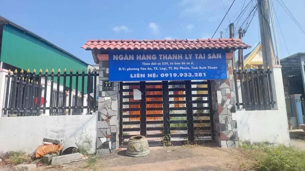 Bán nhà hẻm Lê Văn Tám Thị xã La Gi, Bình Thuận – giá 3 tỷ