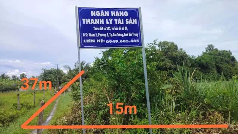 Bán đất Thành phố Sóc Trăng, Sóc Trăng – giá 1.5 tỷ