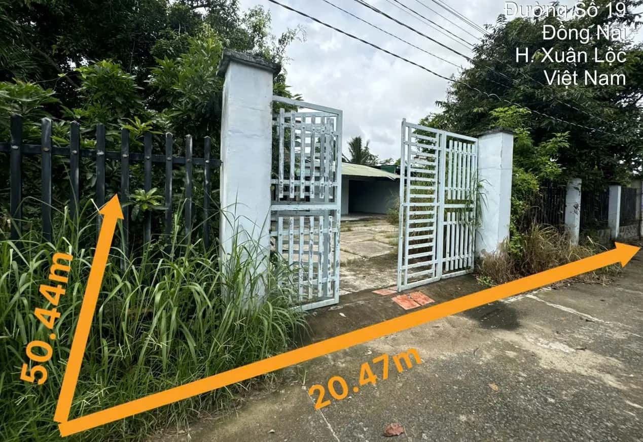 Bán nhà hẻm Tà Lú Huyện Xuân Lộc, Đồng Nai – giá 2.3 tỷ